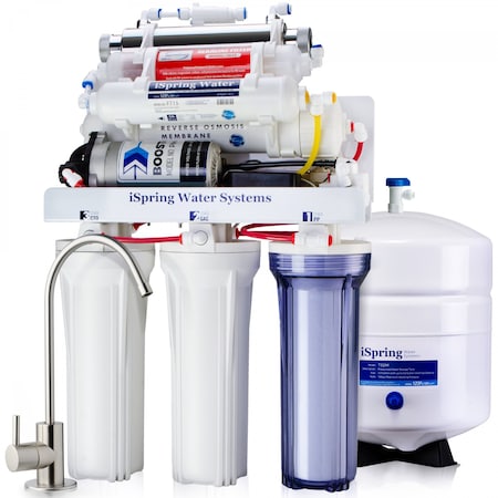 Ispring 100GPD Under Sink 7Stage RO System RCC1UP-AK